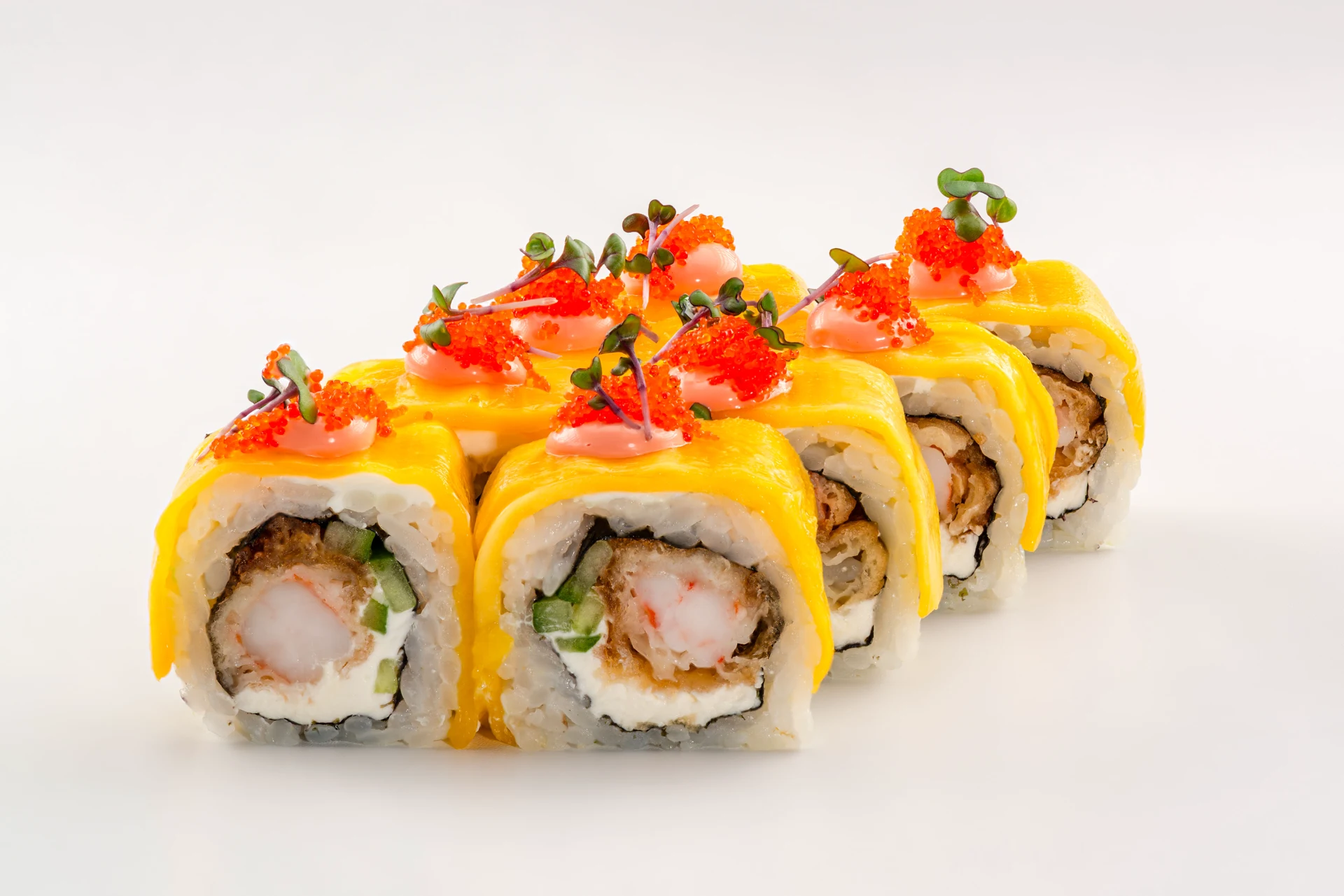 Mango-Qisqichbaqa roll