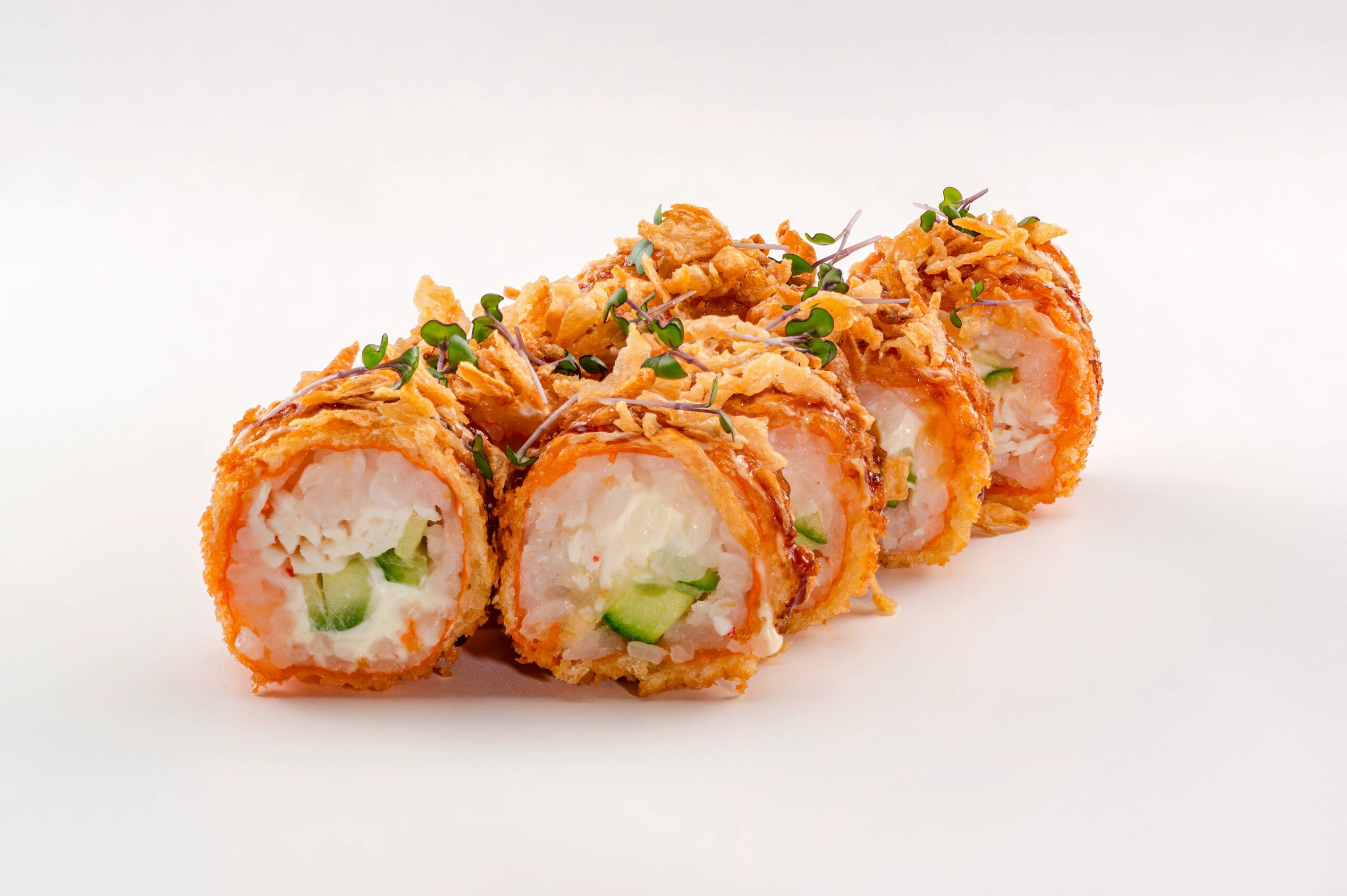 Appelsinli roll krab bilan 8 dona
