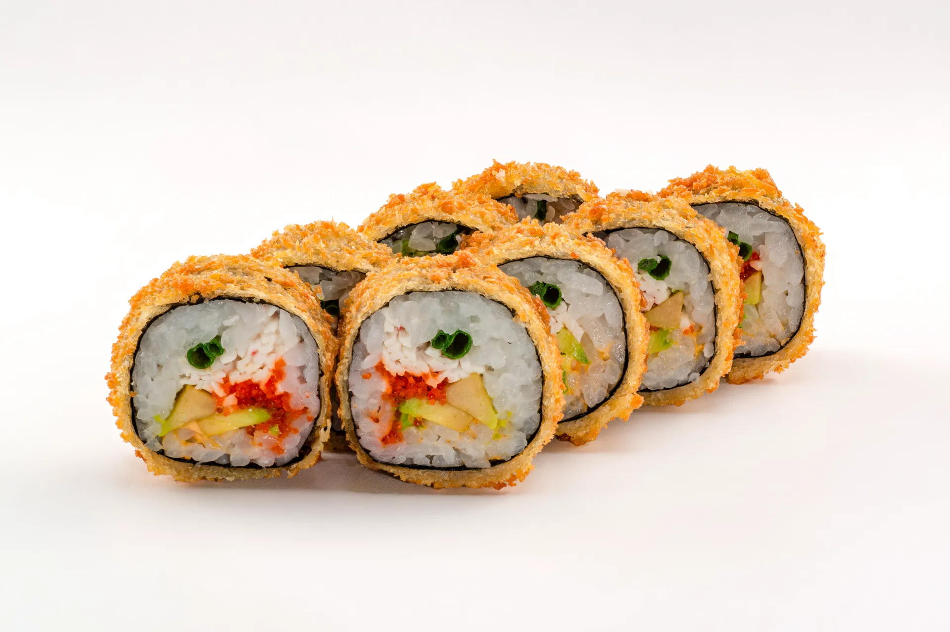 Qisqichbaqali qovurilgan roll 8 dona