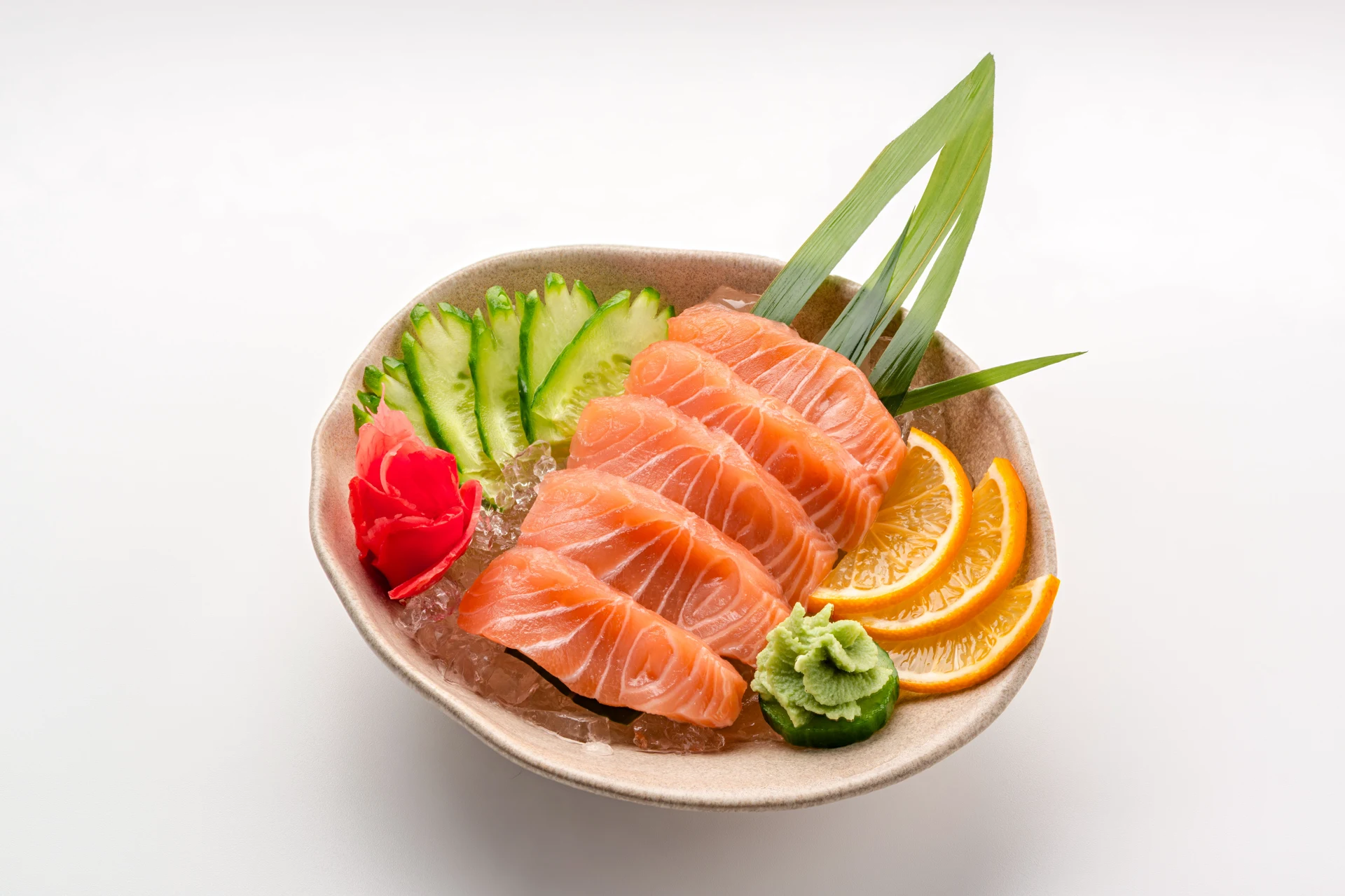 Losos sashimi